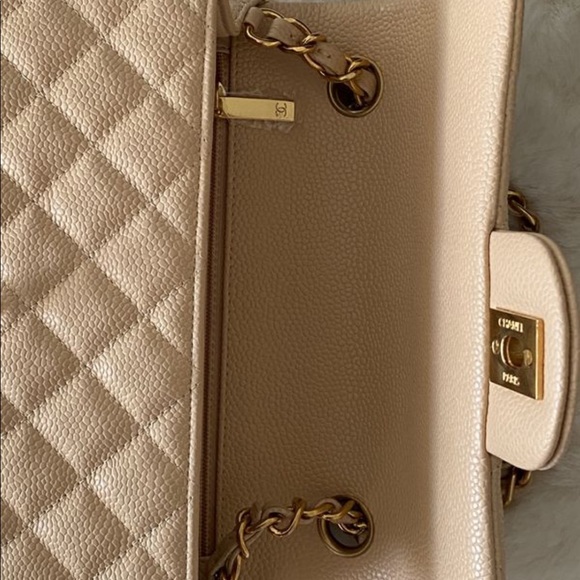 Authentic Chanel classic flap bag - Picture 4 of 9